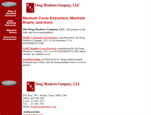 Tablet Screenshot of dougmeadows.com